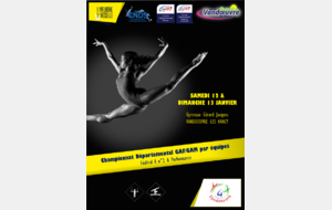 Compétition départementale Performance,RégionaleGAM GAF-Equipes , Fédérale A n°2 